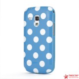 Полимерный TPU Чехол Lion Для Samsung S7562 Galaxy S Duos(голубой)